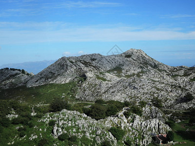 西班牙阿斯图里亚斯欧洲山峰落基山脉PicosdeE图片