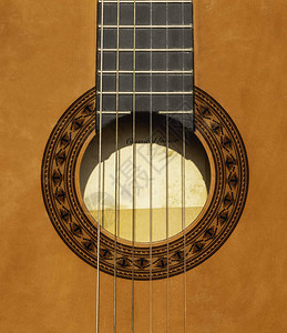 西班牙语古典吉他西班牙吉他近图片