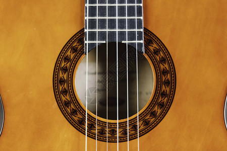 西班牙语古典吉他西班牙吉他近图片