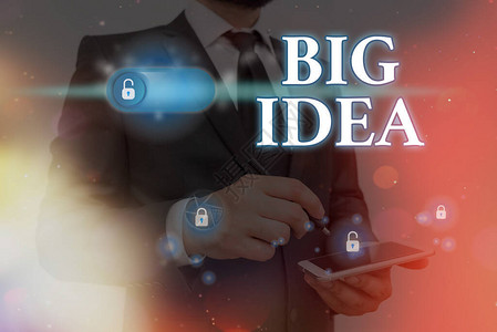 BigIdea向目标公众介绍一个概念品牌或产品的商业图片文本图片