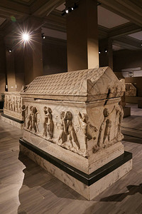 土耳其伊斯坦布尔市伊斯坦堡考古博物馆的Sarco图片