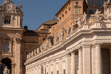 梵蒂冈城是意大利罗马市中心的一个城邦图片