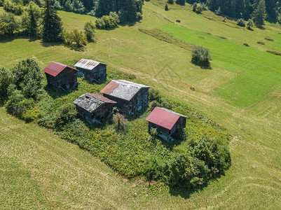 欧洲郊区住宅区建筑的鸟瞰图住在瑞士图片