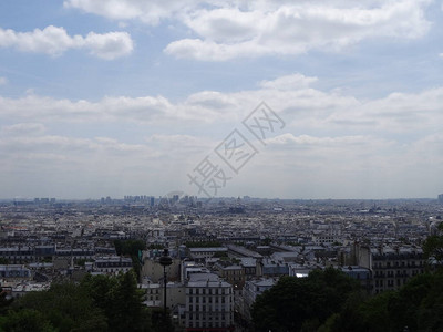 巴黎市中心著名的地标埃菲尔铁塔图片