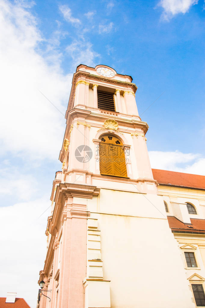 Gotweig教堂下奥地利Krems附近的Benedic图片