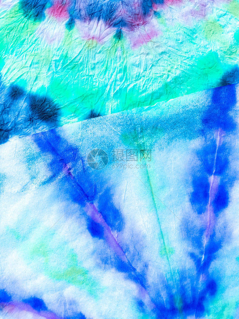 迷幻漩涡纺织品自由tieye漩涡波西米亚染色的衣服雷鬼水彩效果嬉皮巴蒂奇充满活力的海特旧金山斯沃琪扎染螺旋背景图片