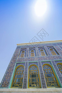 Mosaic装饰外墙阿拉伯建筑风格上面图片