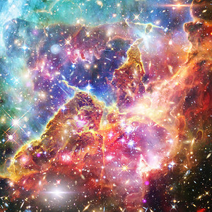 银河系星云和气体由美国背景图片