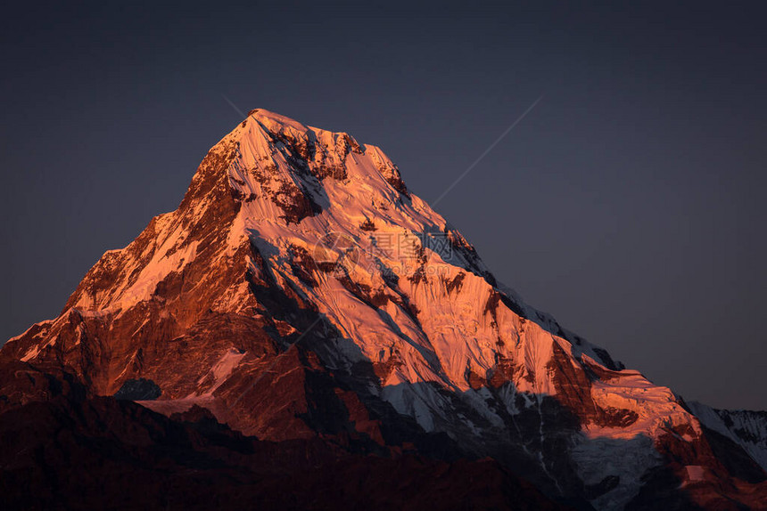 尼泊尔喜马拉雅山喜马拉雅山Annapurna图片