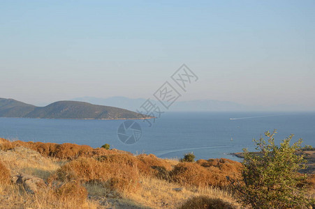 土耳其爱琴海山区和图片