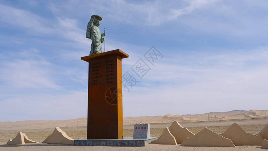 唐三藏历史的沙漠高清图片