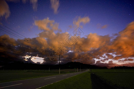 北海道的星云图片