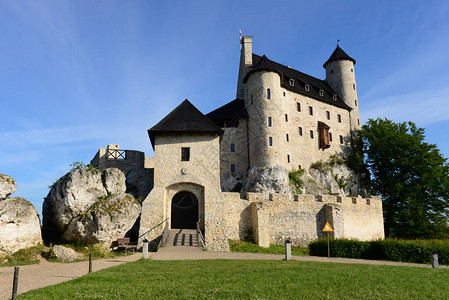 Bobolice城堡在波兰图片