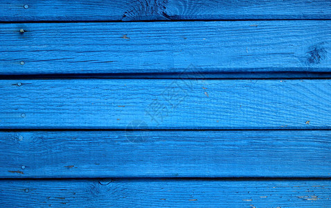 蓝色木制板背景摘要背景和设计纹图片