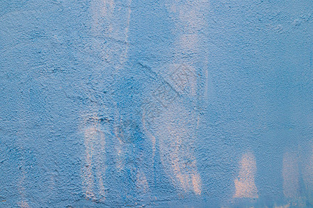 纹理是一个修补的墙墙的蓝色纹理摘要图片