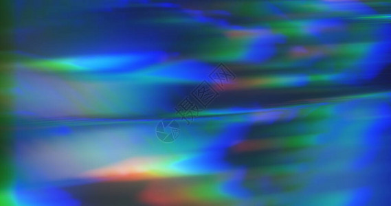 以玻璃和水晶的偏差和光束形式呈现的抽象动态蓝色背景背景图片