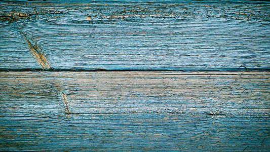 两块旧的蓝漆板木材纹理图片