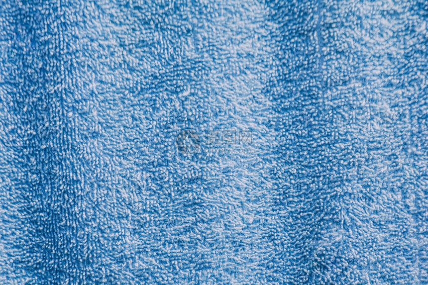 蓝地毯的纹理和细节图片