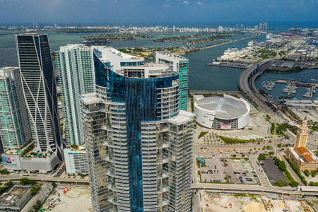 迈阿密最高世界中心塔即将竣工图片