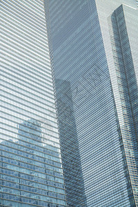 摩天大楼商业中心的外表城图片