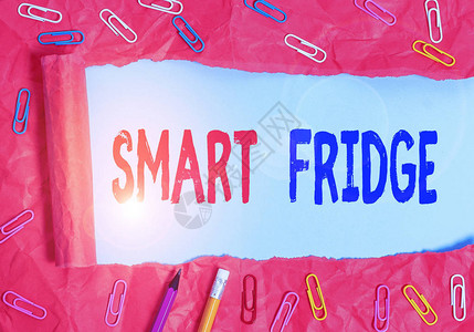 SmartFridge的文本符号商业图片展示程序设计图片
