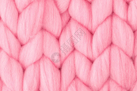 粉色薄荷羊毛的详情图片