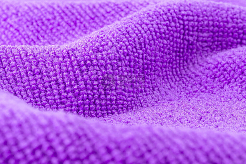 紫色微纤维织物的背景有图片