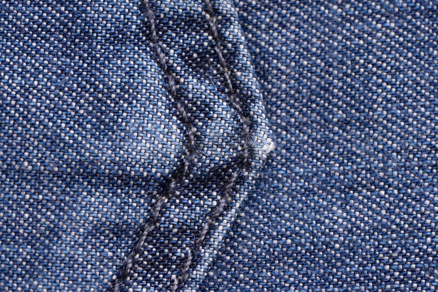 蓝棉布牛仔裤有创意的古老背景口袋和拉链图片