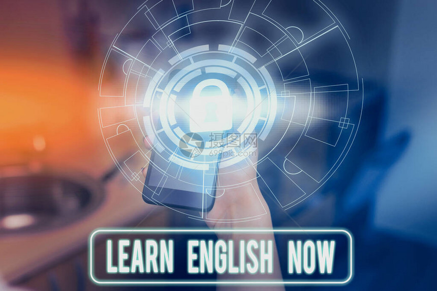 显示立即学习英语的文字符号展示获得或获得英语知识和技能的商业照片图照系统网络方案现代图片