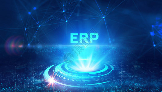 商业技术互联网和络概念企业资源规划ERP图片