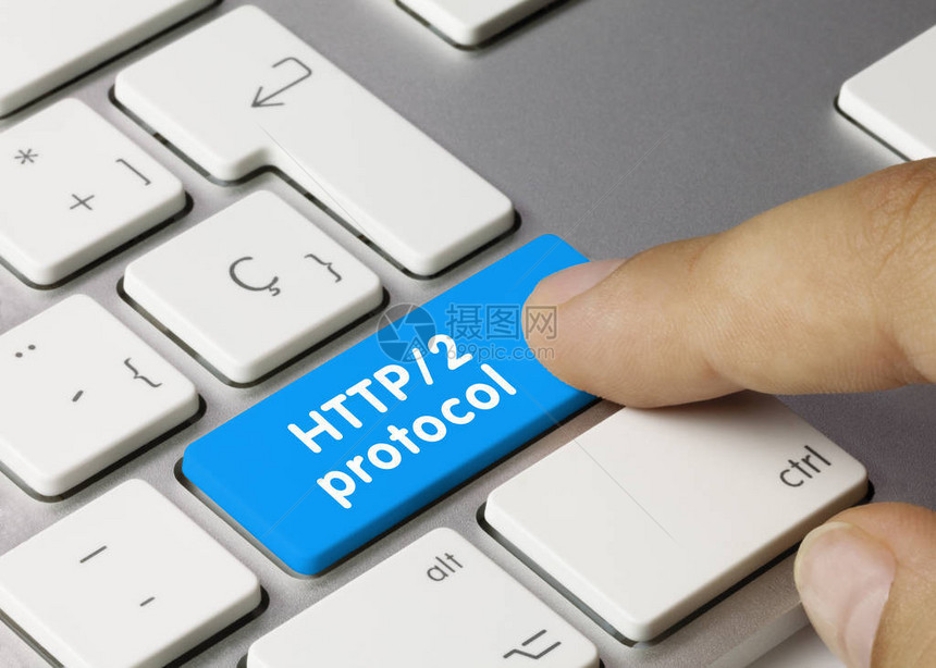 HTTP2协议写入于金属键盘的蓝键图片