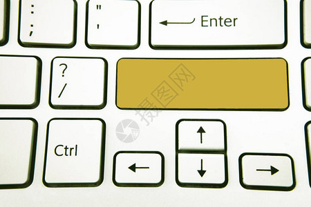 设计业务概念Web横幅宣传材料模拟板的空副本文键盘意图创建文本计背景图片