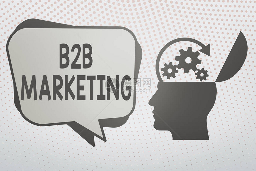 B2B营销商业对等商务技术的概念成功地完成了一项业务合作的Hu分析图片