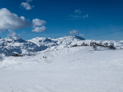 DachsteinKrippenstein网站是冬季的真正天堂图片