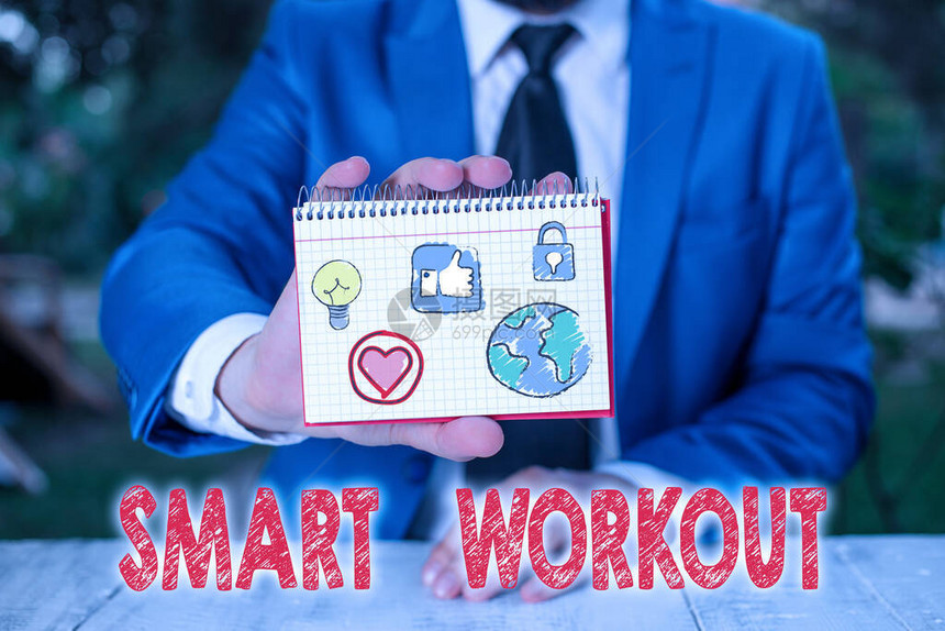 Wordwordworth文本Smartworkout商业图片展示设定了一个目标图片