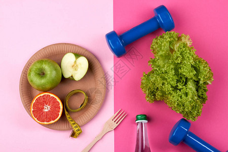 健康的食品和健康概念图片