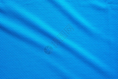 蓝色足球衣服装布质体运动穿戴背背景图片