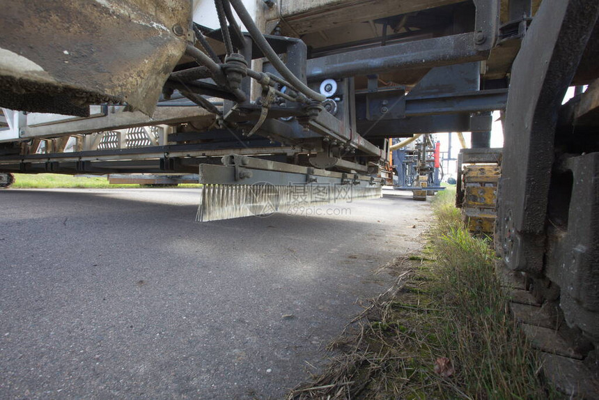 混凝土的复杂道路建设图片