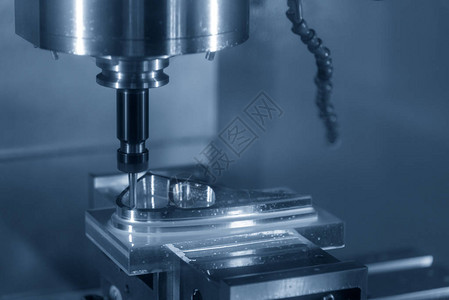 CNC碾磨机用固态球末期工具切割模具部分图片