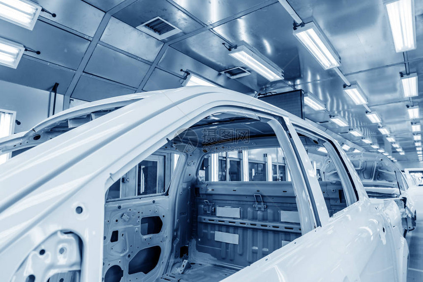 现代汽车生产线自动生产设备单图片