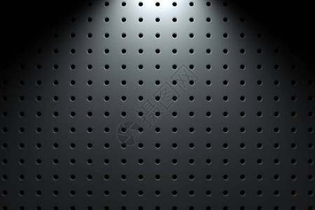 黑色扬声器格子背景3d渲染图片