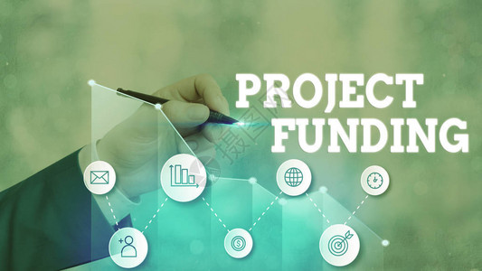 文字书写文本项目资金展示进行项目或计划所需资图片