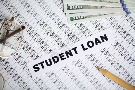 信贷概念学生贷款图片