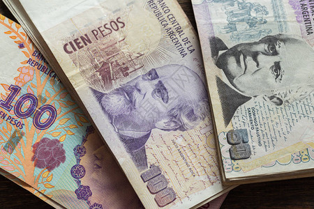 阿根廷货币比索图片