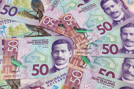 关闭新西兰50美元钞票图片