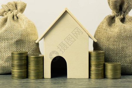 物业投资房屋贷款房屋抵押贷款概念图片