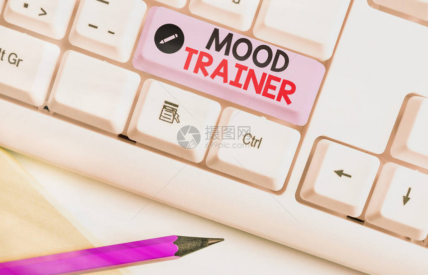 Mood教练员的写作说明一个为减轻情绪障碍而培训谁的示范活图片