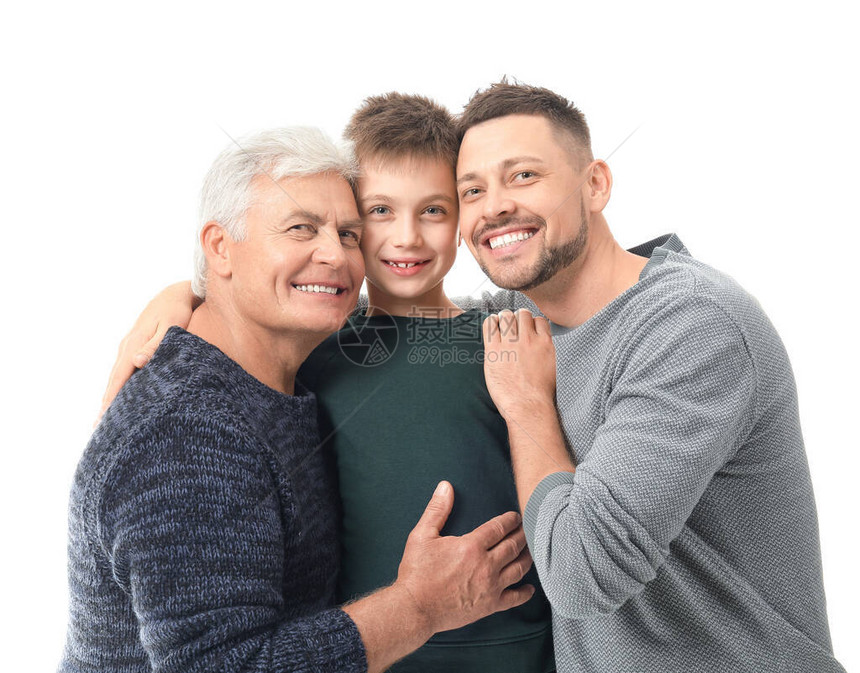 男人与父亲和儿子图片