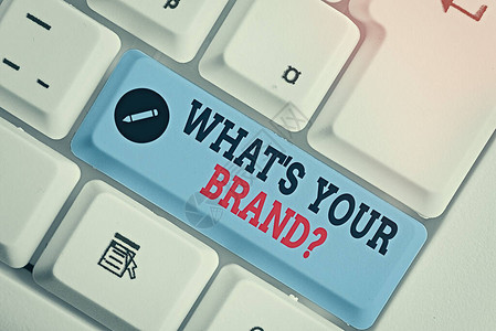 显示您的品牌问题的文字符号询问产品标志的商业照片文字或图片