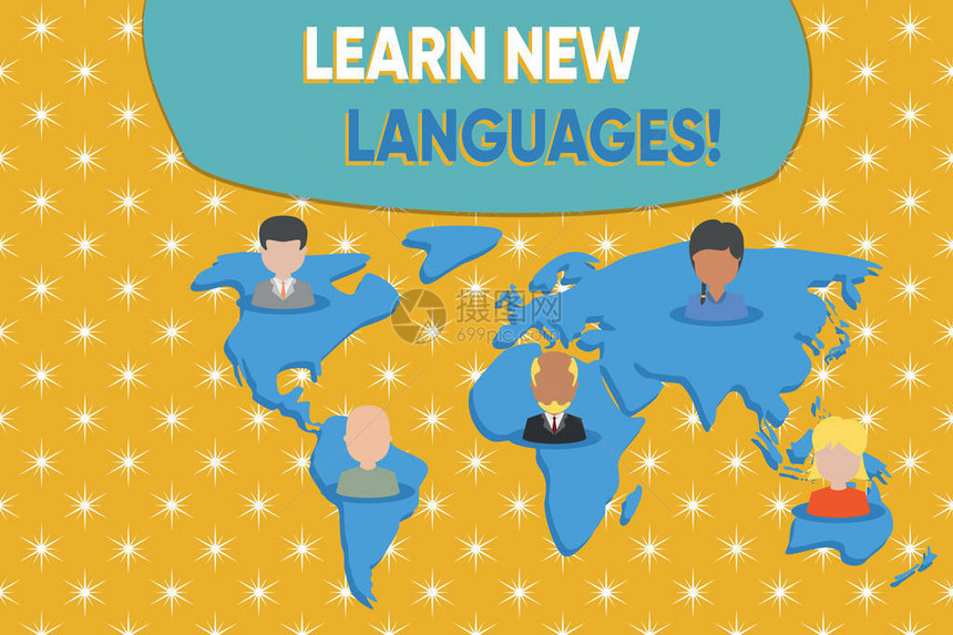 显示学习新语言的书写笔记发展外语交流能力的商业理念连接多民族所有全球图片